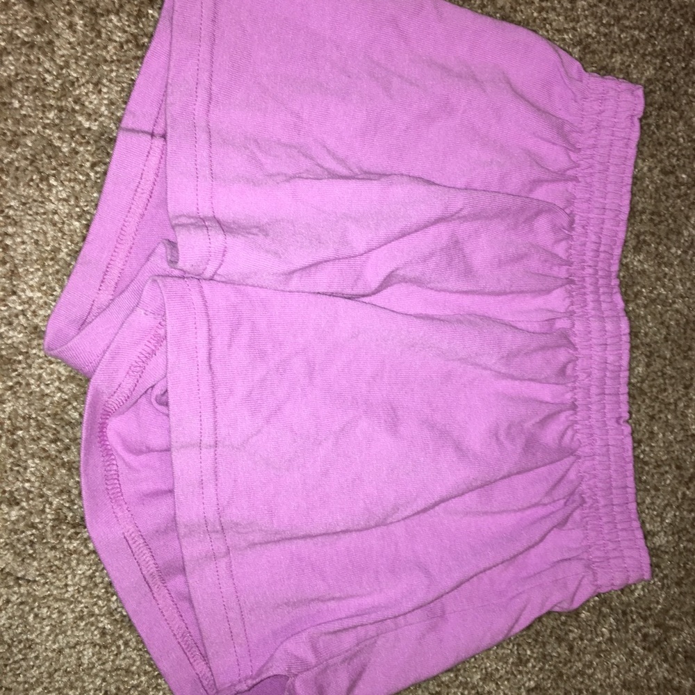 Purple Soffe Shorts